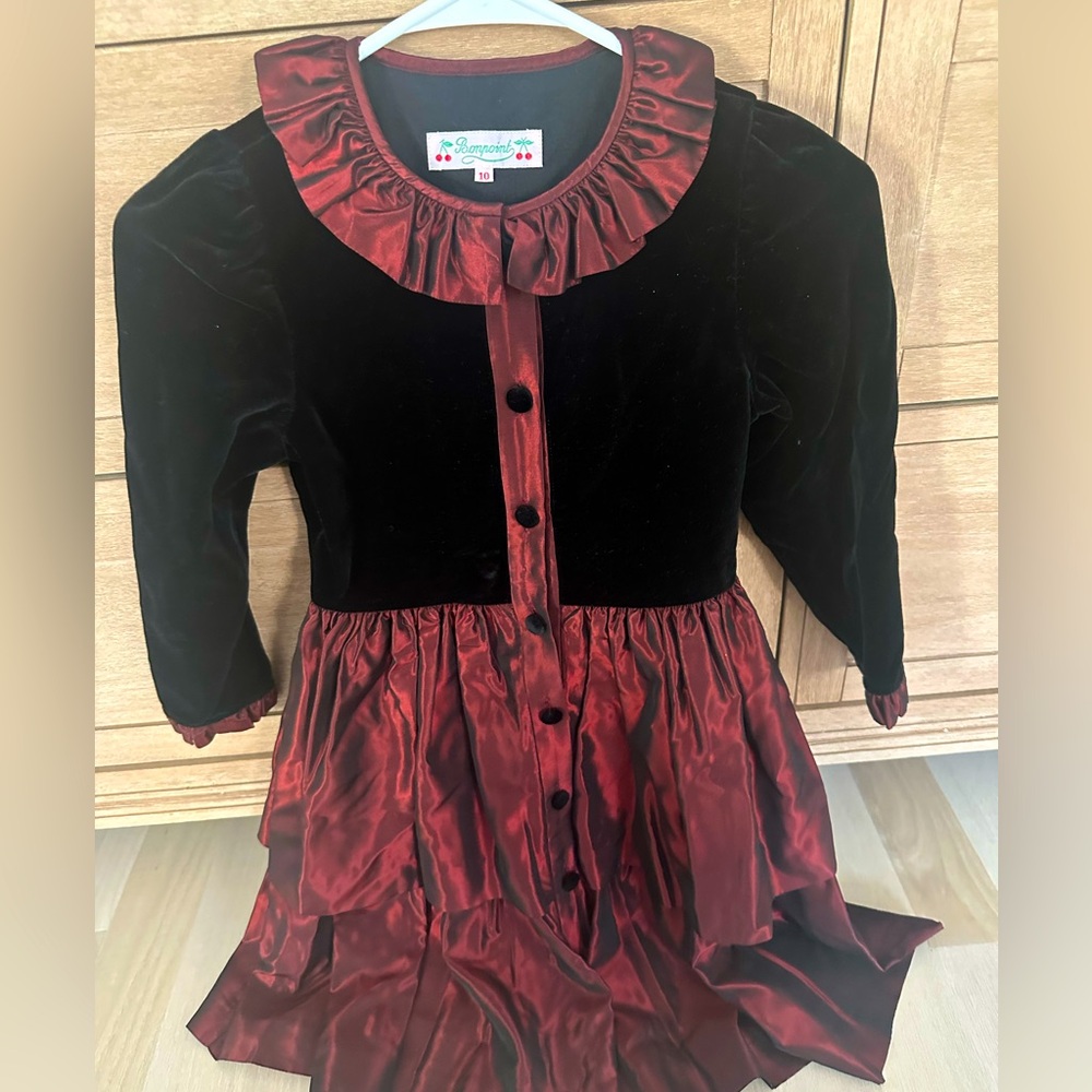 Bonpoint French Couture Holiday Dress Size 10 Girls